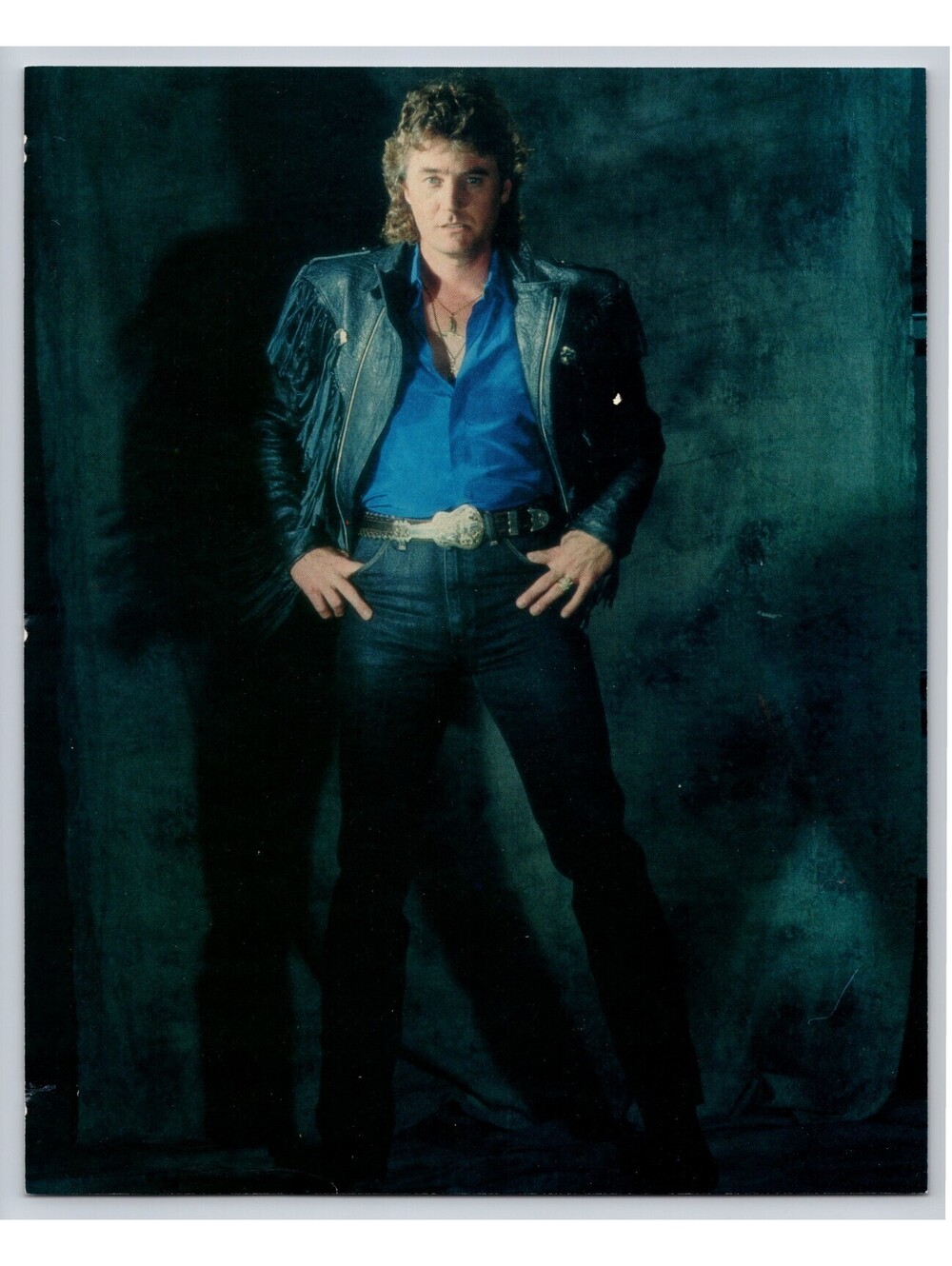 Eddy Raven Photo 8 x 10 Photograph Singer Eddy Raven